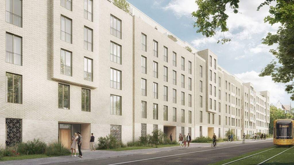 Wohnung zum Kauf - Neubau provisionsfrei 260.000 € 2 Zimmer 43 m² EG Münchner Straße 15 Südvorstadt-West Dresden / Plauen 01187