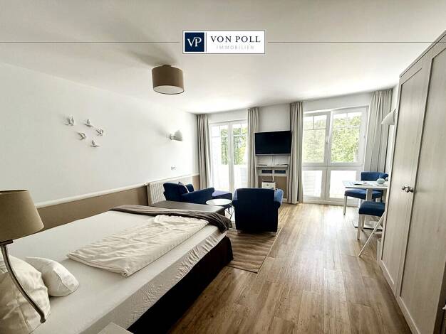 Wohnung zum Kauf 131.000 € 1 Zimmer 42 m² Am Kurpark 3 Bad Saarow-Pieskow Bad Saarow 15526