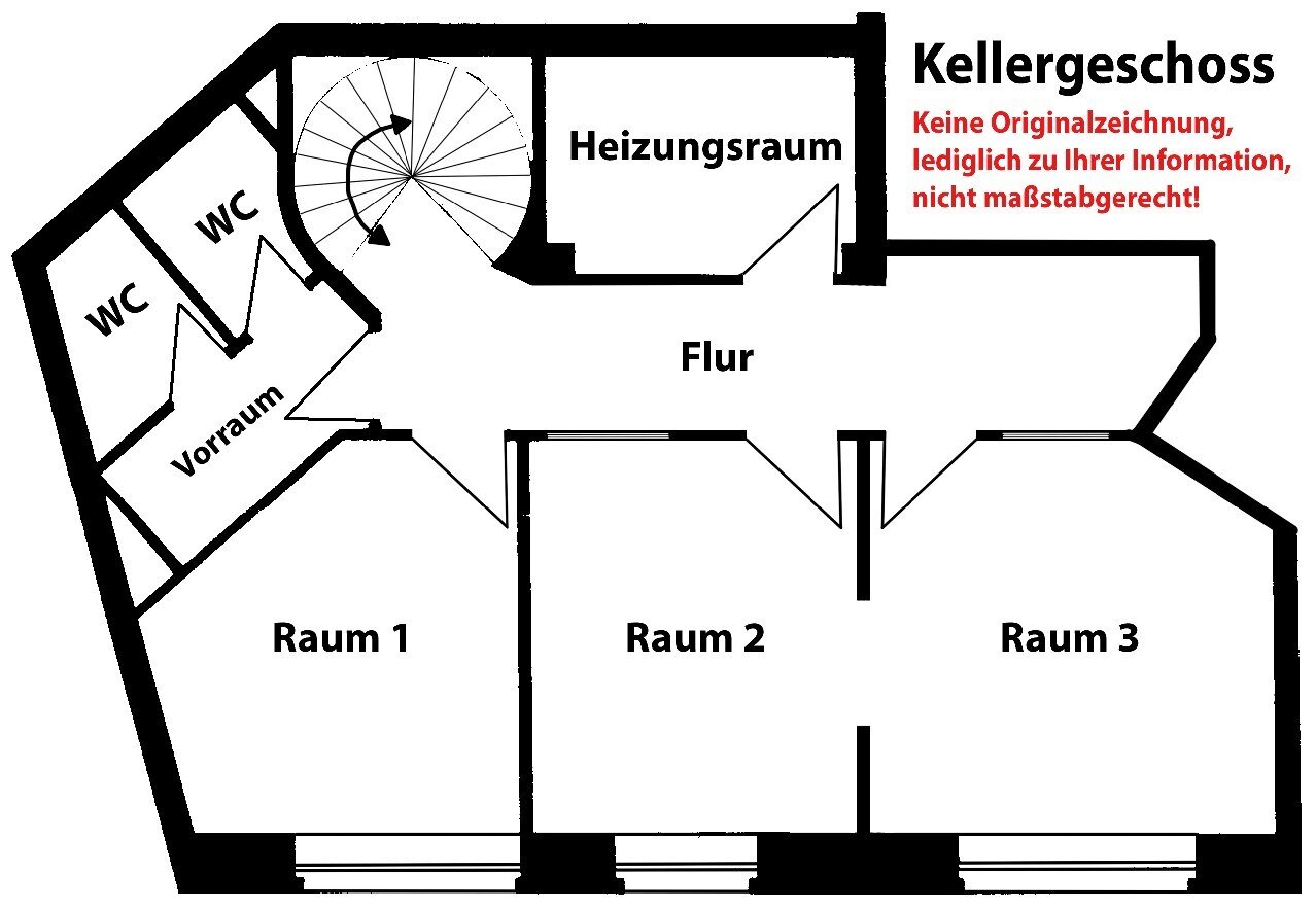 Bürofläche zur Miete 1.310 € 8 Zimmer 215,1 m²<br/>Bürofläche Breyell Nettetal 41334