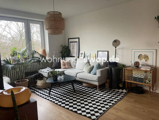 Studio zur Miete Tauschwohnung 520 € 3 Zimmer 70 m² 3. Geschoss Hamburg 22527
