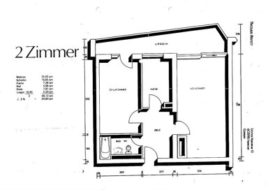 Studio zum Kauf 350.000 € 2 Zimmer 65 m² 4. Geschoss frei ab sofort Sachsenhausen - Süd Frankfurt am Main 60598