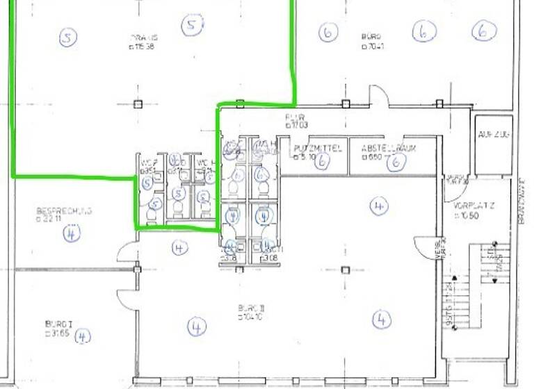 Bürofläche zur Miete provisionsfrei 11 € 125,1 m² Bürofläche teilbar ab 125,1 m² Mitte Sindelfingen 71063