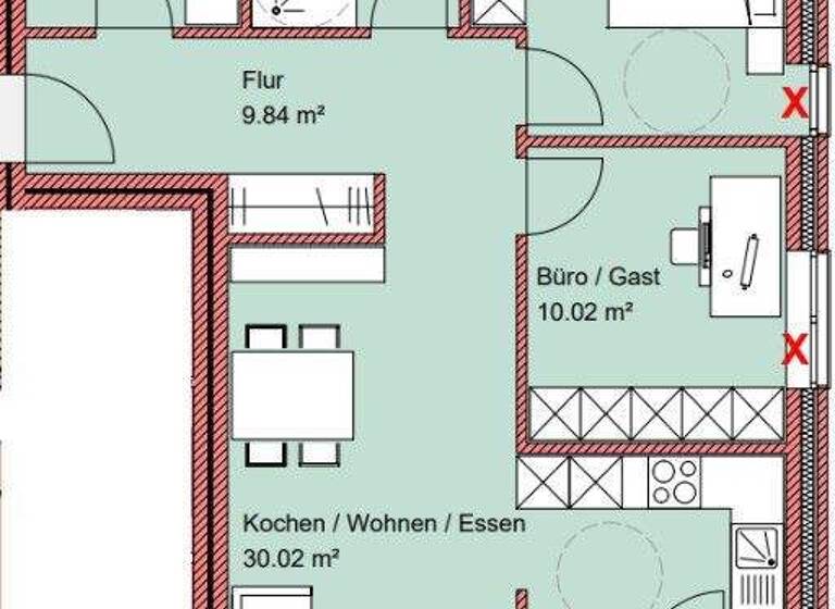 Wohnung zum Kauf - Erstbezug provisionsfrei 276.000 € 3 Zimmer 81,2 m² EG frei ab 01.04.2026 Rastdorfer Straße 2 Werlte 49757