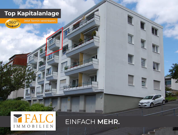 Wohnung zum Kauf 104.000 € 1 Zimmer 42,4 m² 3. Geschoss Bad Wildungen Bad Wildungen 34537