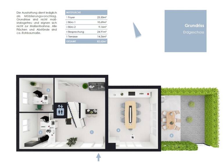 Büro zum Kauf provisionsfrei 975.000 € 209 m² Bürofläche Trudering-Riem München 81827