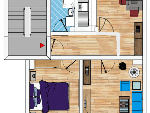 Wohnung zur Miete 370 € 2,5 Zimmer 50,5 m² 3 Geschosse frei ab 01.12.2026 Euskirchenstr. 15 Altendorf Essen 45143