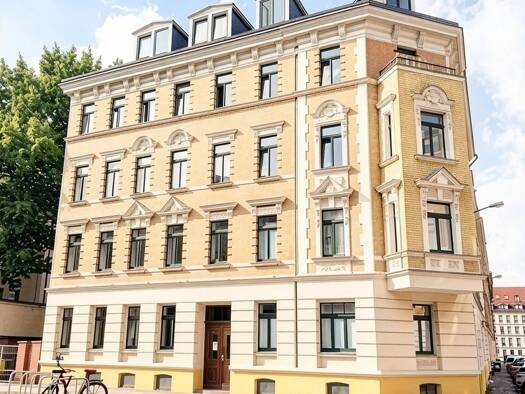 Wohnung zur Miete 779 € 2 Zimmer 56 m² 3. Geschoss Krönerstraße 8 Volkmarsdorf Leipzig 04315