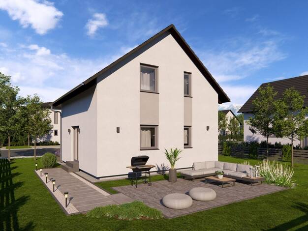 Einfamilienhaus zum Kauf provisionsfrei 279.819 € 3 Zimmer 91,1 m² 750 m² Grundstück Bosenheim Bad Kreuznach 55545