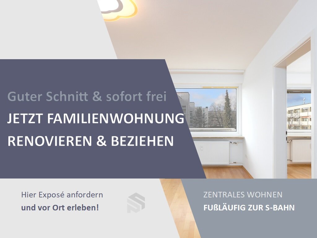 Wohnung zum Kauf 475.000 € 4 Zimmer 85,4 m²<br/>Wohnfläche 3.<br/>Geschoss ab sofort<br/>Verfügbarkeit Germering Germering 82110