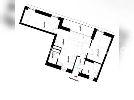 Wohnung zur Miete Tauschwohnung 972 € 3 Zimmer 61 m² Geist Münster 48153