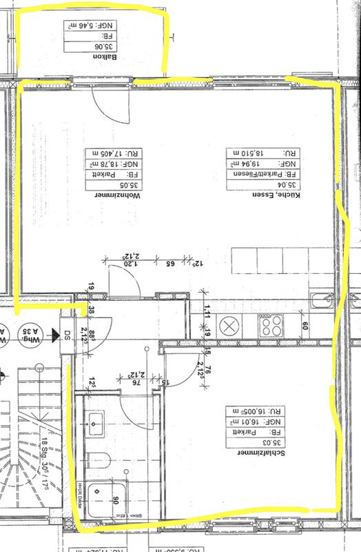 Studio zur Miete 1.250 € 2 Zimmer 67 m²<br/>Wohnfläche 3.<br/>Geschoss Eimsbüttel 20257