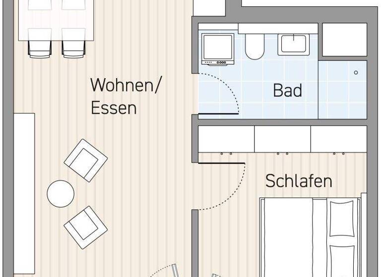 Wohnung zum Kauf - Erstbezug provisionsfrei 413.700 € 2 Zimmer 52,7 m² 5. Geschoss Am Briel 53 Petershausen Konstanz 78467