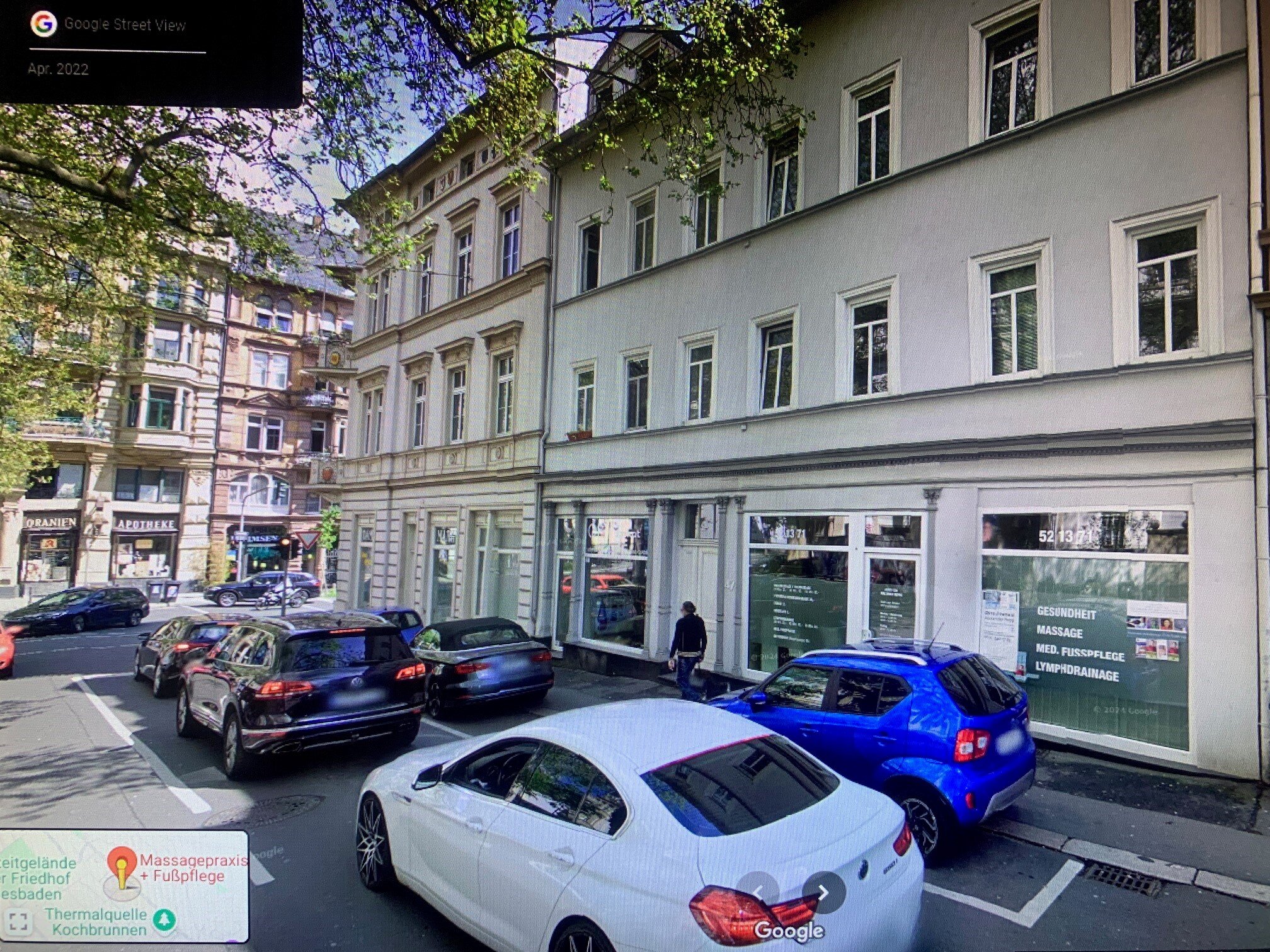 Praxis zur Miete 1.400 € 4 Zimmer 80 m²<br/>Bürofläche Röderstr. Bergkirchenviertel Wiesbaden 65183