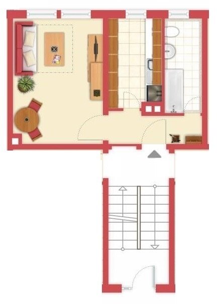 Wohnung zur Miete 190 € 1 Zimmer 30 m²<br/>Wohnfläche ab sofort<br/>Verfügbarkeit Großpostwitz Großpostwitz 02692