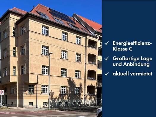 Wohnung zum Kauf 279.990 € 3 Zimmer 72,7 m² 1. Geschoss Lößniger Straße 79 Südvorstadt Leipzig 04275