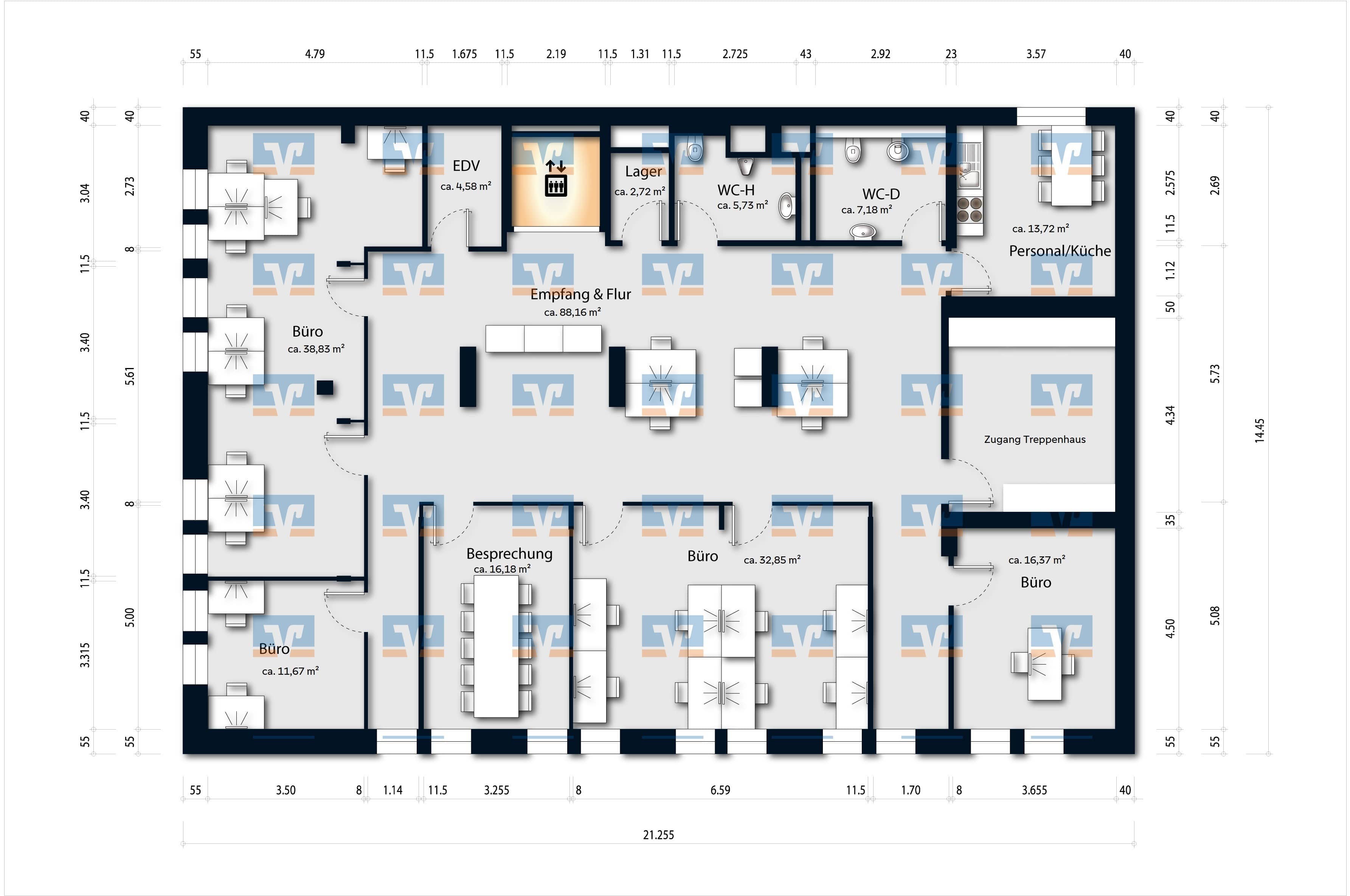 Büro-/Praxisfläche zur Miete provisionsfrei Altstadt - Mitte Freiburg 79098