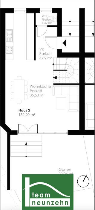 Haus zum Kauf 524.000 € 6 Zimmer 152,3 m²<br/>Wohnfläche Hauptstraße 27 Achau 2481