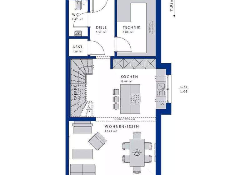 Doppelhaushälfte zum Kauf 408.101 € 5 Zimmer 131 m² 421 m² Grundstück Mecklenbeck Münster Hiltrop Ost 48163