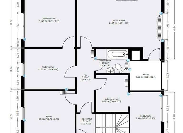 Einfamilienhaus zum Kauf 619.000 € 8 Zimmer 208,3 m² 518 m² Grundstück frei ab sofort Pleinfeld 91785
