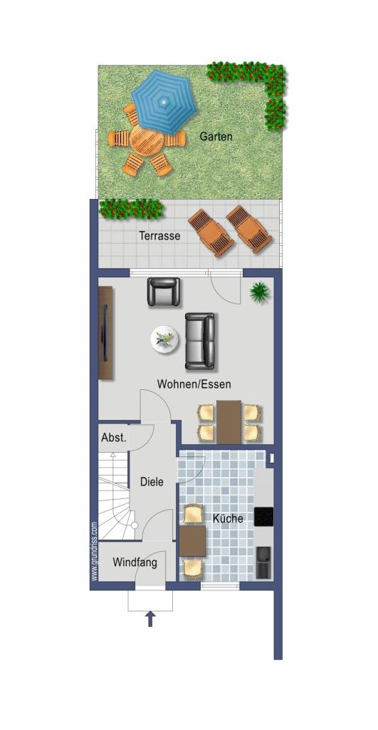 Wohnung zum Kauf provisionsfrei 278.000 € 3 Zimmer 82,8 m²<br/>Wohnfläche Grüningweg 31e Horn Hamburg 22119