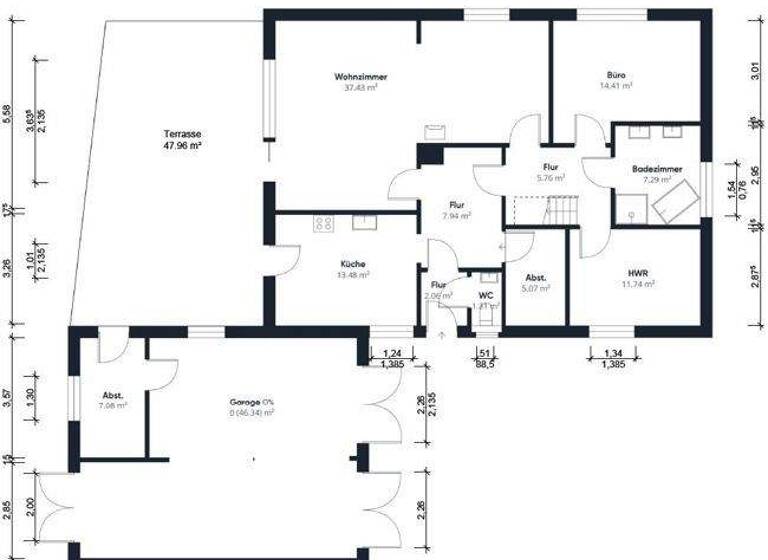 Einfamilienhaus zum Kauf 485.000 € 6 Zimmer 199 m² 1.003 m² Grundstück Leuchtenburg Rastede 26180