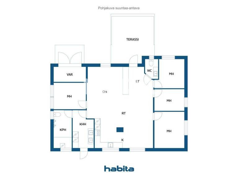Einfamilienhaus zum Kauf 228.000 € 5 Zimmer 124,8 m² 818 m² Grundstück Neulastie 1 Oulu 90800