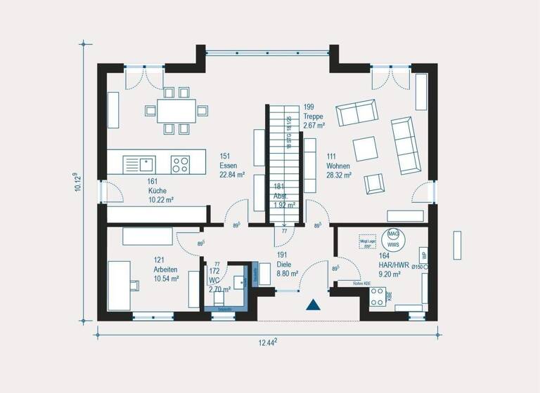 Einfamilienhaus zum Kauf 707.719 € 5 Zimmer 186,8 m² 852,9 m² Grundstück Aindling 86447