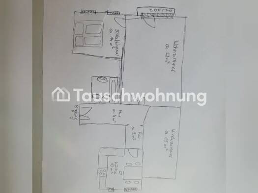 Wohnung zur Miete Tauschwohnung 705 € 3 Zimmer 70 m² 2. Geschoss Striesen-West Ortsamtsbereich Blasewitz 01307