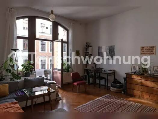 Wohnung zur Miete Tauschwohnung 422 € 2 Zimmer 64 m² 1. Geschoss Altlindenau Leipzig 04177