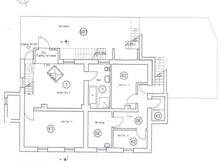 Mehrfamilienhaus zum Kauf 459.000 € 5 Zimmer 210 m² 1.191 m² Grundstück Haan 42781