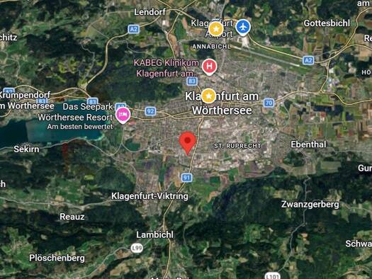 Grundstück zum Kauf 422 € 800 m² Grundstück St. Martin Klagenfurt 9020