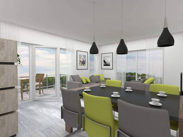 Wohnung zur Miete 1.400 € 4 Zimmer 100 m² 2. Geschoss Bieber Offenbach am Main 63073