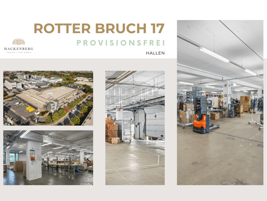 Lagerhalle zur Miete provisionsfrei 6.600 m² Lagerfläche Aachen 52068