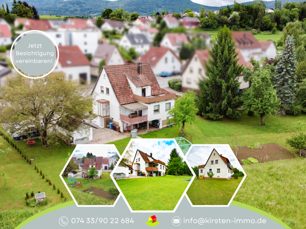 Einfamilienhaus zum Kauf als Kapitalanlage geeignet 349.000 € 6,5 Zimmer 120 m² 1.169 m² Grundstück Balingen 72336