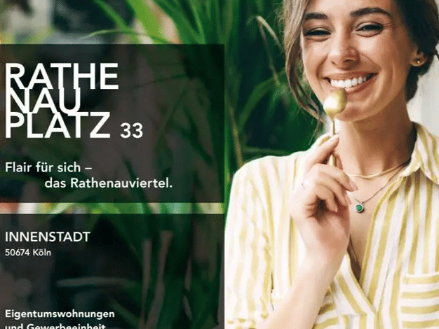 Wohnung zum Kauf provisionsfrei 579.000 € 3 Zimmer 83,8 m² Geschoss 3/4 frei ab sofort Rathenauplatz 33 Neustadt-Süd Innenstadt 50674