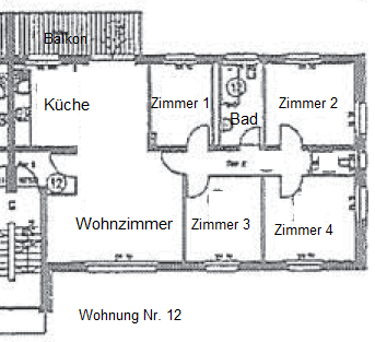 Wohnung zum Kauf 939.000 € 5 Zimmer 112 m²<br/>Wohnfläche 1.<br/>Geschoss Dahlem Berlin 14195