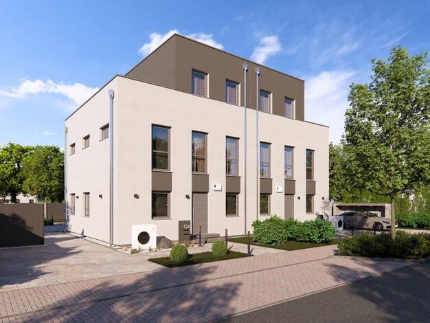 Doppelhaushälfte zum Kauf 463.555 € 4 Zimmer 130,8 m² 356 m² Grundstück Burgrieden Burgrieden 88483