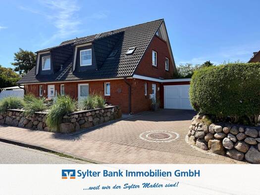 Doppelhaushälfte zum Kauf 1.295.000 € 3 Zimmer 125 m² 370 m² Grundstück Westerland Sylt 25980