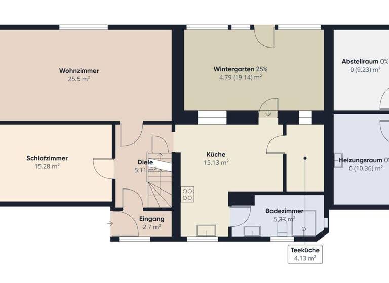 Einfamilienhaus zum Kauf 249.000 € 5 Zimmer 133 m² 1.142 m² Grundstück Hambergen 27729