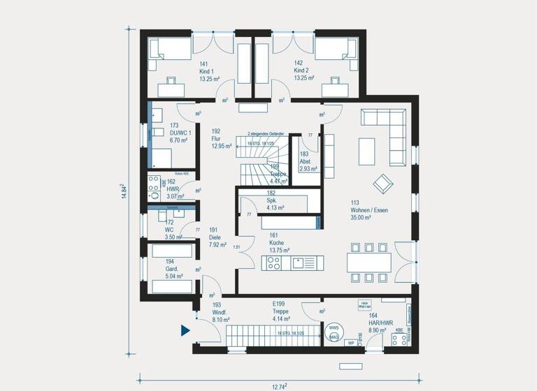 Mehrfamilienhaus zum Kauf 511.150 € 6 Zimmer 246,6 m² 812 m² Grundstück Weiskirchen 66709