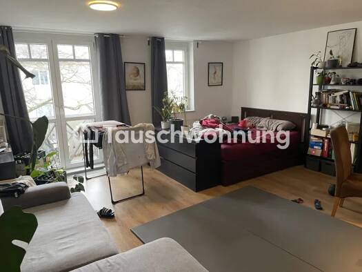Wohnung zur Miete Tauschwohnung 610 € 1,5 Zimmer 47 m² 1. Geschoss Albertstadt Ortsamtsbereich Neustadt 01099