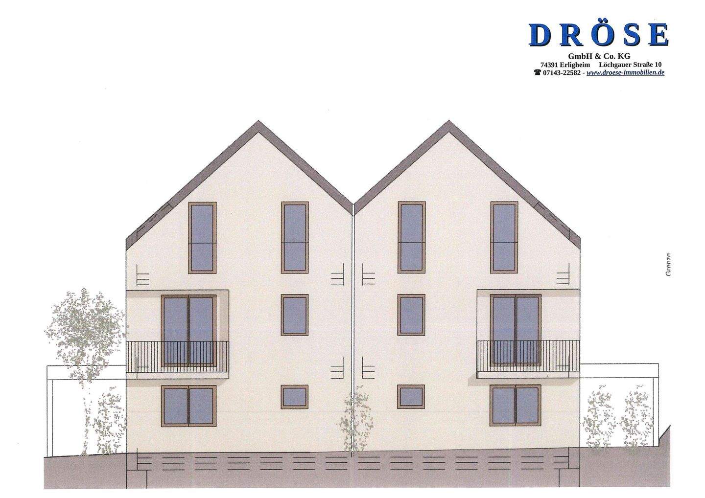 Immobilie in Erligheim - Wohnen am Rande des Ortskerns - Downtown Erligheim - Bild 0