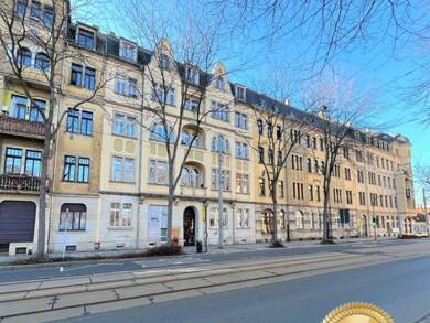 Wohnung zur Miete 929 € 2 Zimmer 72 m² 3. Geschoss frei ab 01.09.2025 Großenhainer Straße 71 Pieschen-Nord/Trachenberge Dresden 01097