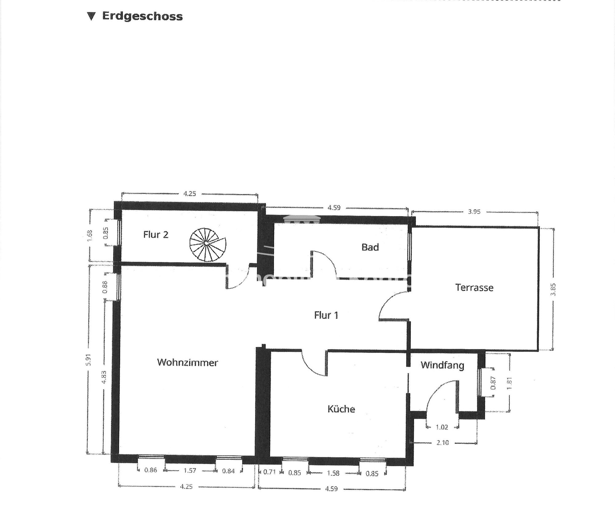 Doppelhaushälfte zum Kauf 79.900 € 4 Zimmer 110 m²<br/>Wohnfläche 553 m²<br/>Grundstück Westerhusen Hinte 26759