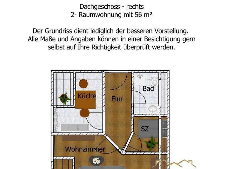 Wohnung zur Miete 406 € 3 Zimmer 56 m² 3. Geschoss frei ab sofort Walther-Rathenau-Str. 7 Radegast Radegast / Weißandt 06369