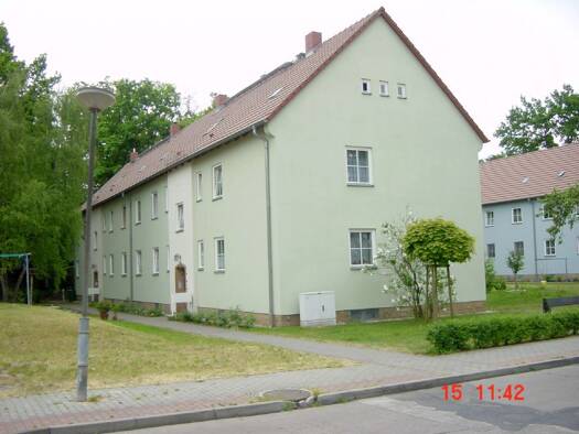 Wohnung zur Miete 245 € 2 Zimmer 38,4 m² 1. Geschoss Puschkinstraße 9 Plaue Brandenburg an der Havel 14774