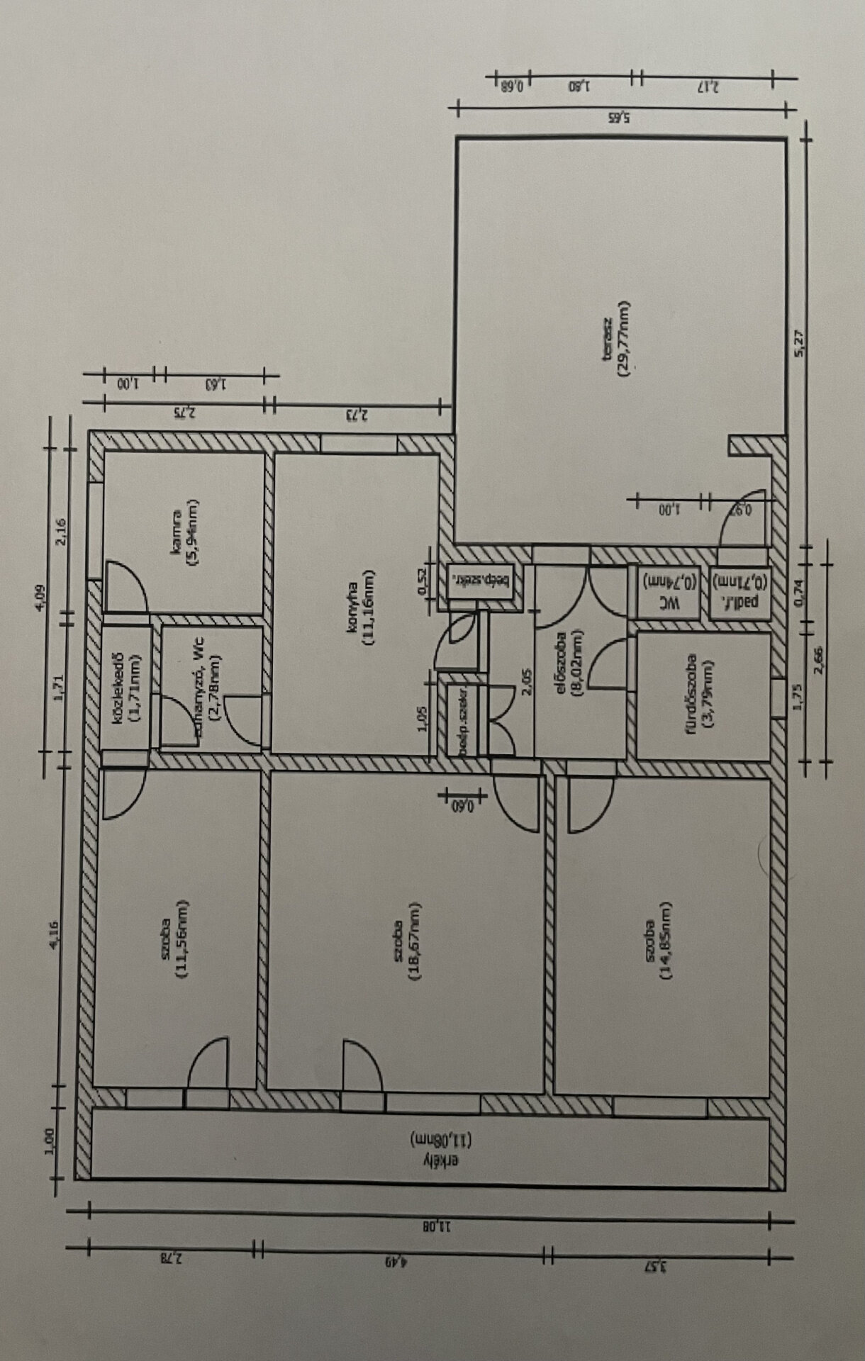 Mehrfamilienhaus zum Kauf provisionsfrei 463.900 € 5 Zimmer 124 m²<br/>Wohnfläche 529 m²<br/>Grundstück Balatonboglár