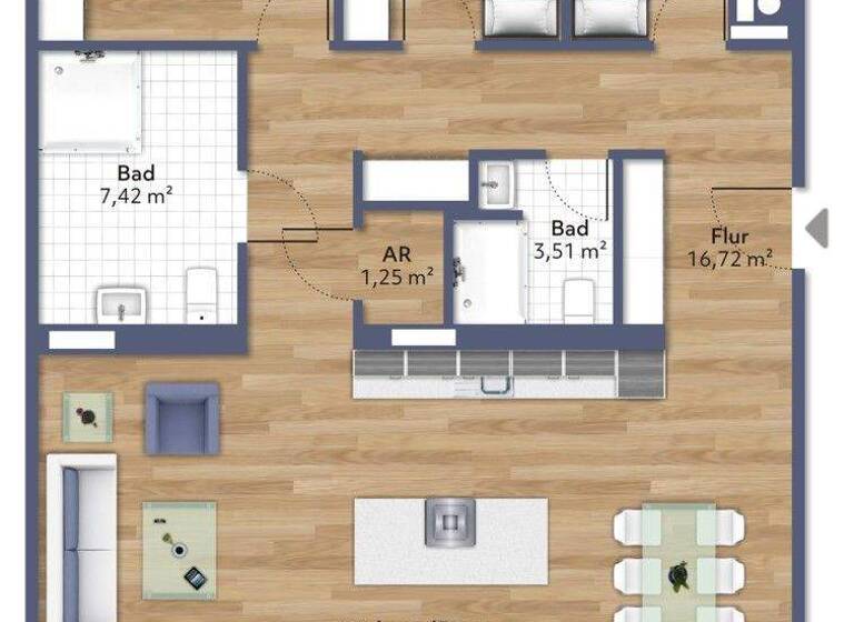 Wohnung zur Miete 1.960 € 4 Zimmer 116,2 m² 1. Geschoss frei ab 01.03.2026 Erling Andechs 82346
