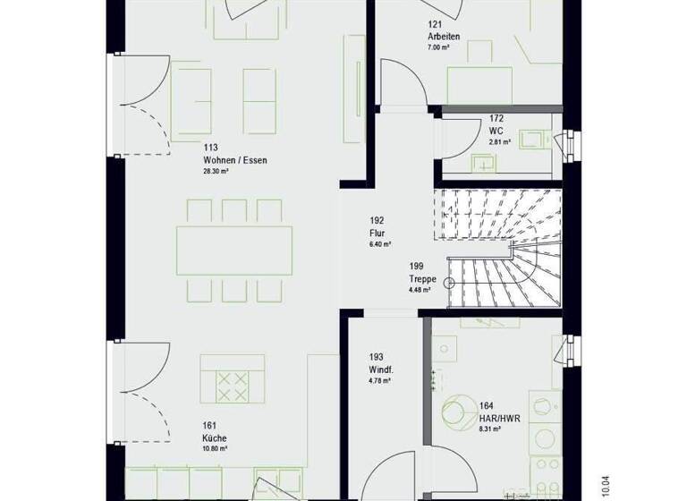 Haus zum Kauf provisionsfrei 419.652 € 5 Zimmer 147 m² 870 m² Grundstück Besdorf 25584