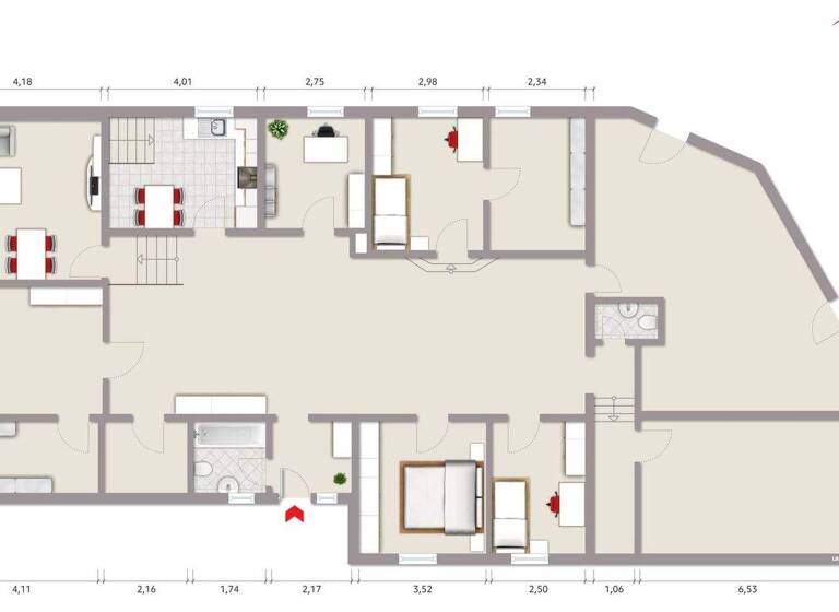 Bauernhaus zum Kauf 63.000 € 5 Zimmer 176 m² 443 m² Grundstück Schlüsselburg Petershagen 32469